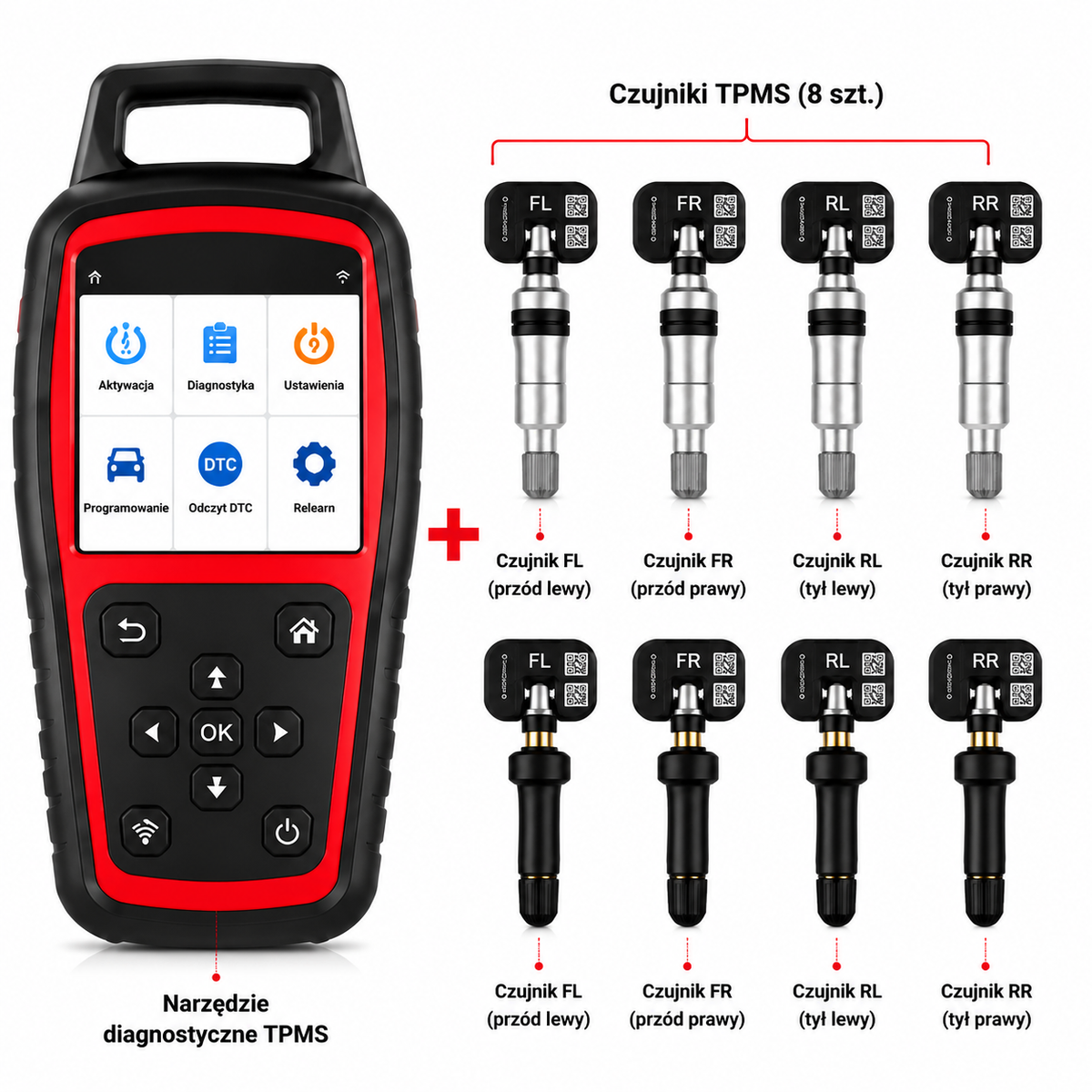 Professional TPMS Tester for Tire Pressure Sensors